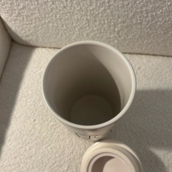 Rae Dunn White 'Enjoy' Canister - Picture 4 of 7